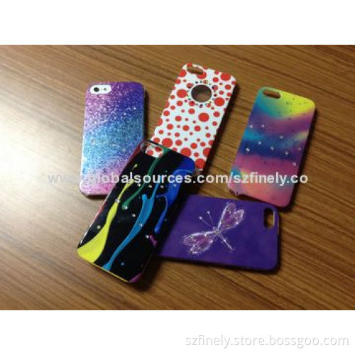Crystal Case for iPhone 5/5S, IML with Crystal, Unique Design, Fresh and Beautiful